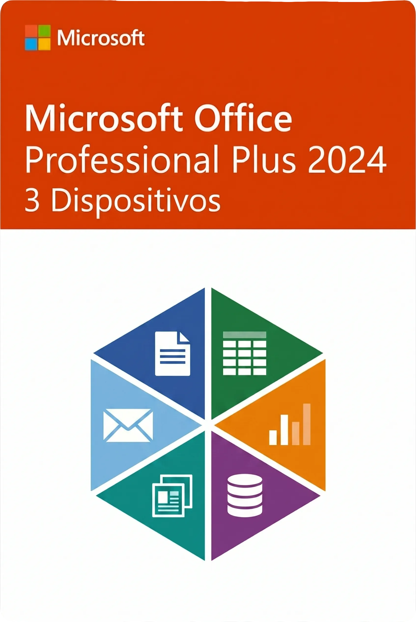 Office Professional Plus 2024 3 dispositivos